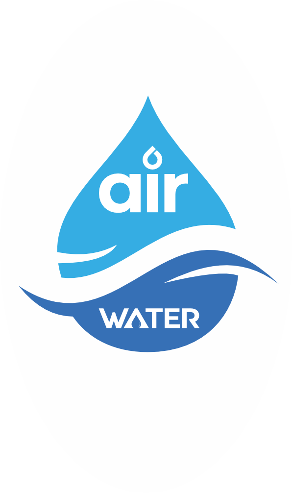 caribair water logo cercle